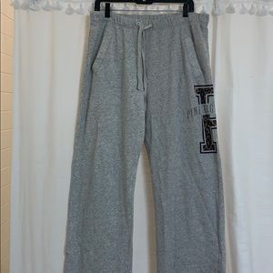 Victoria secret baggy sweatpants in grey.